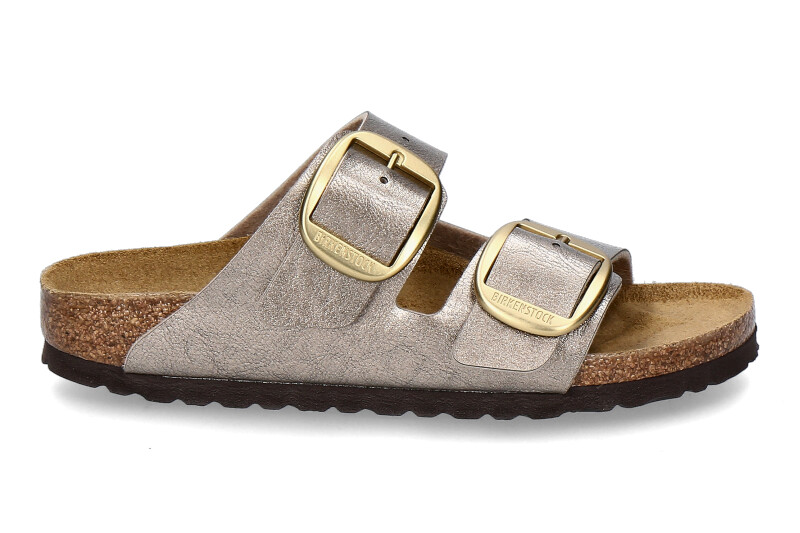 Birkenstock Pantolette ARIZONA SCHMAL BIG BUCKLE- graceful taupe