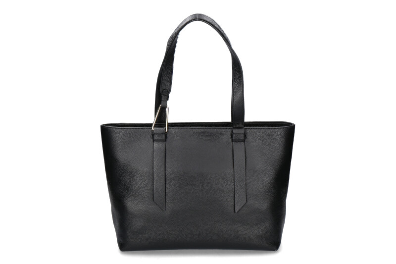 Coccinelle bag MALORY GRAINED LEATHER- noir/schwarz