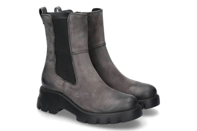 Paul Green ankle boots ROYAL NUBUK- iron/dunkelgrau