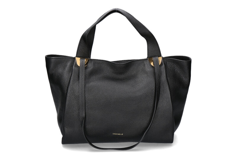 Coccinelle Umhängetasche OLIVER GRAINED LEATHER- noir/schwarz