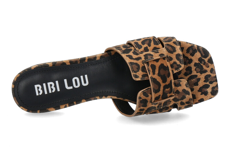 Bibi Lou mules HOLLY- leopard 