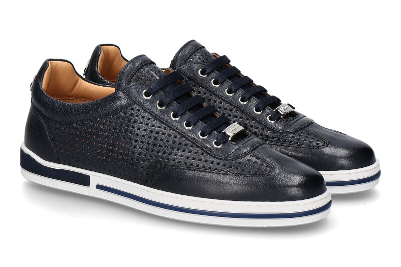 Galizio Torresi lace-up BUFALO NAVY VIT BIANCO 