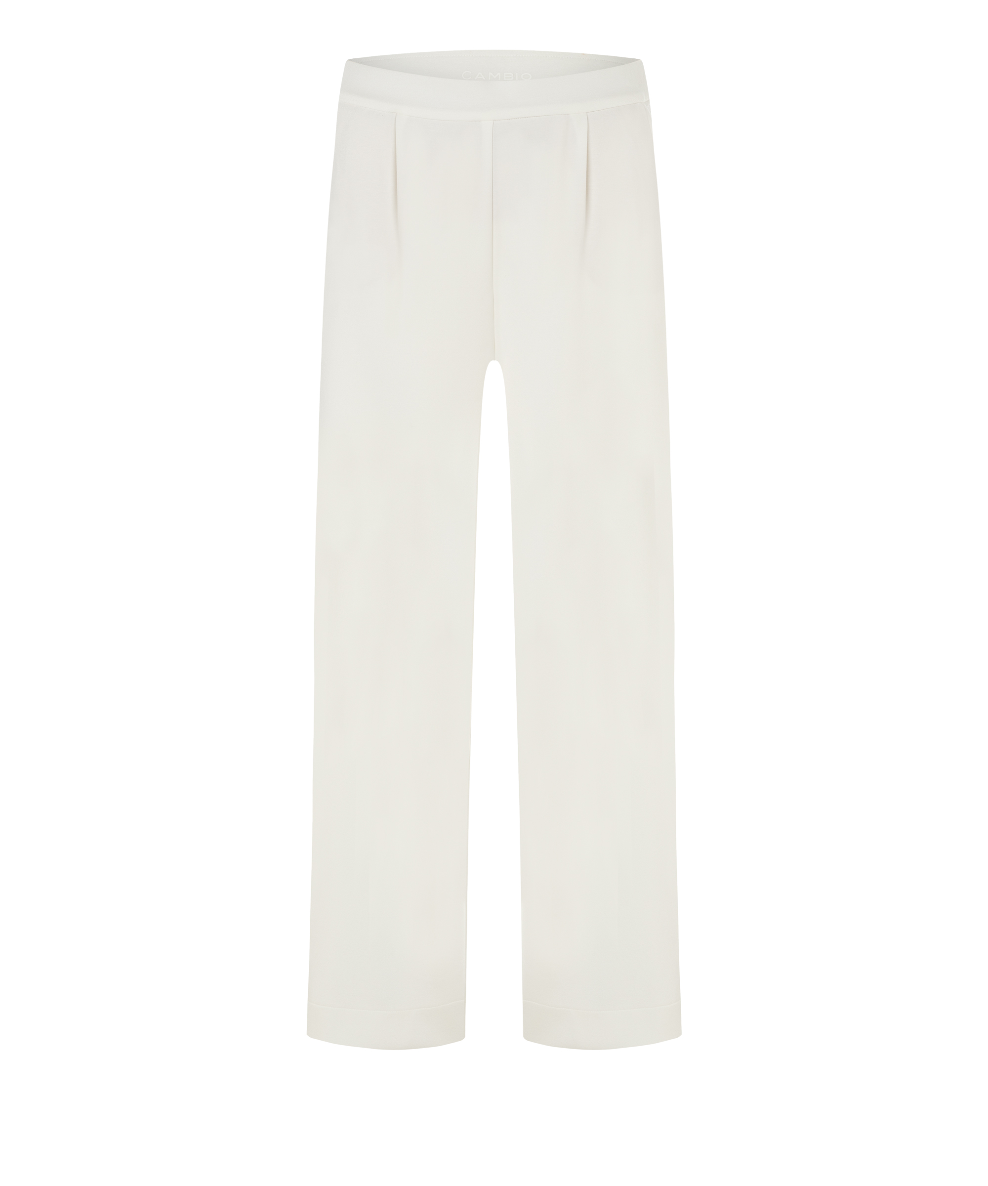 Cambio trousers ARINA CROPPED- pale ivory 