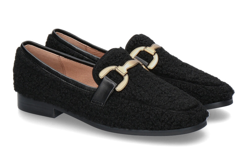 Bibi Lou Loafer VELA negro/schwarz