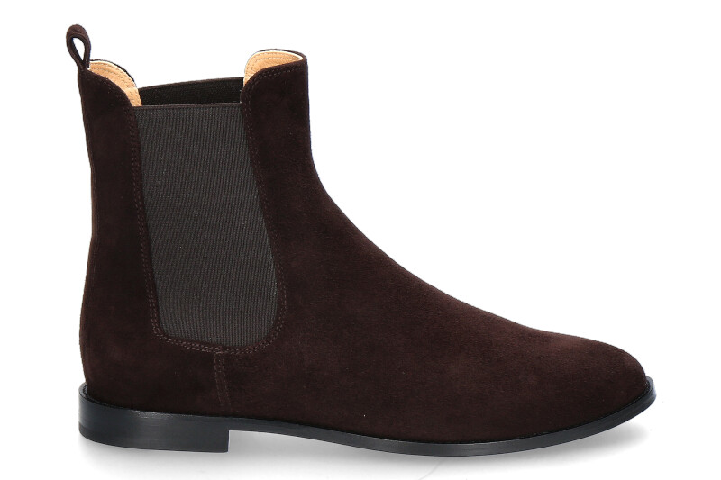 Unützer Chelsea boot CAMOSCIO- 49 chocolate