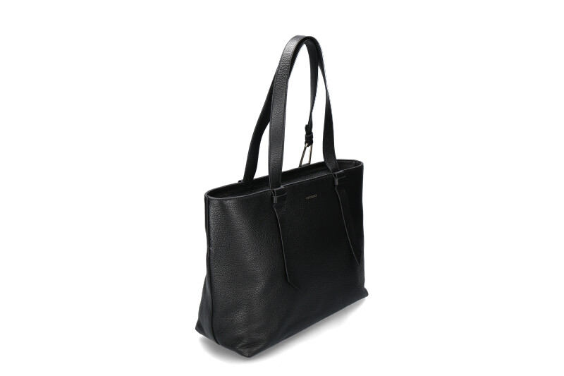 Coccinelle shopper MALORY LARGE DOUBLE GRAINED LEATHER- noir/schwarz 