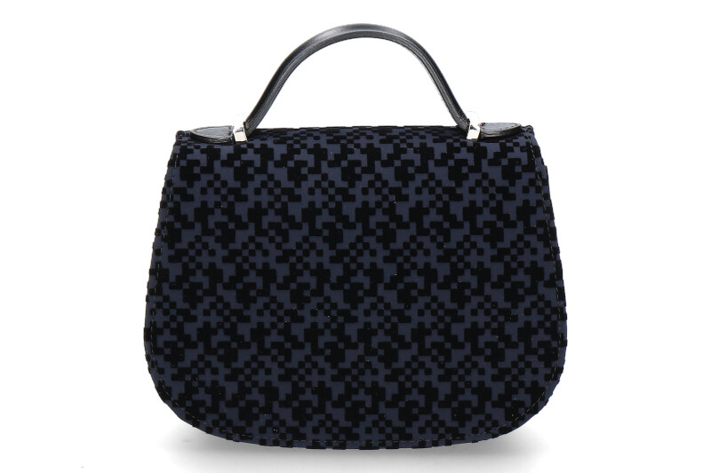 Brunate bag KING BLU NAPPA NERO