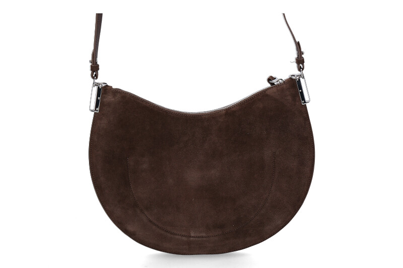 Coccinelle bag SUNUP SUEDE LEATHER- fondant brown/dunkelbraun