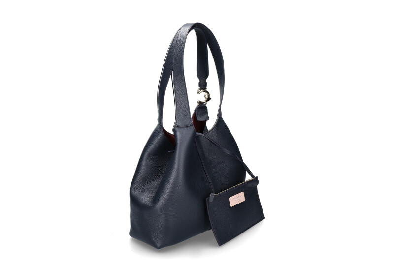 Coccinelle Beuteltasche C-EASY MEDIUM- midnight blue/dunkelblau