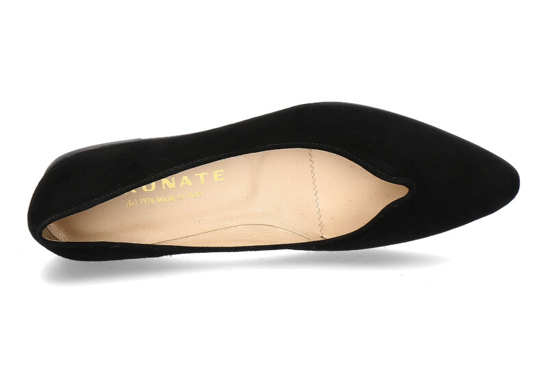 Brunate slipper FLEX CAMOSCIO NERO