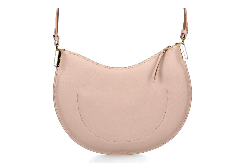 Coccinelle bag SUNUP GRAINED LEATHER- rosette/warm taupe