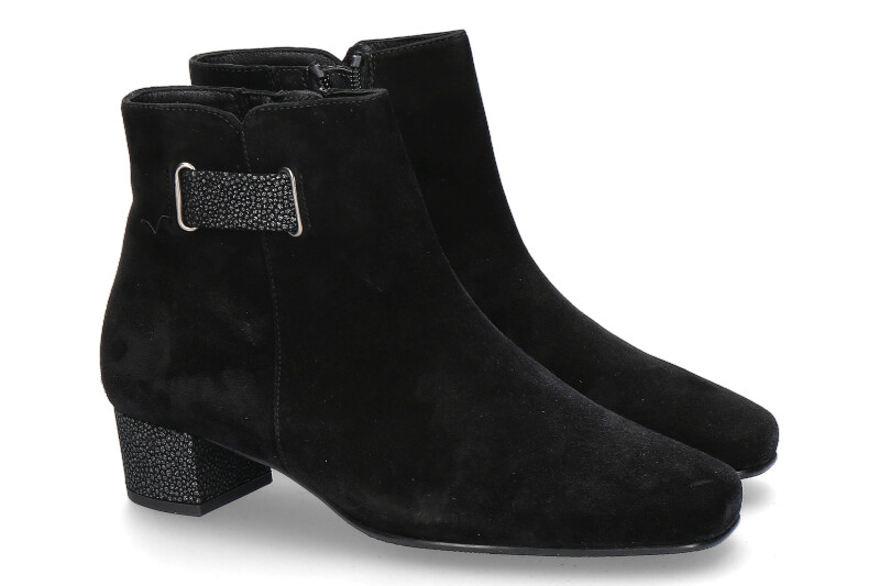 Hassia boots EVELYN CROCCOLACK SCHWARZ