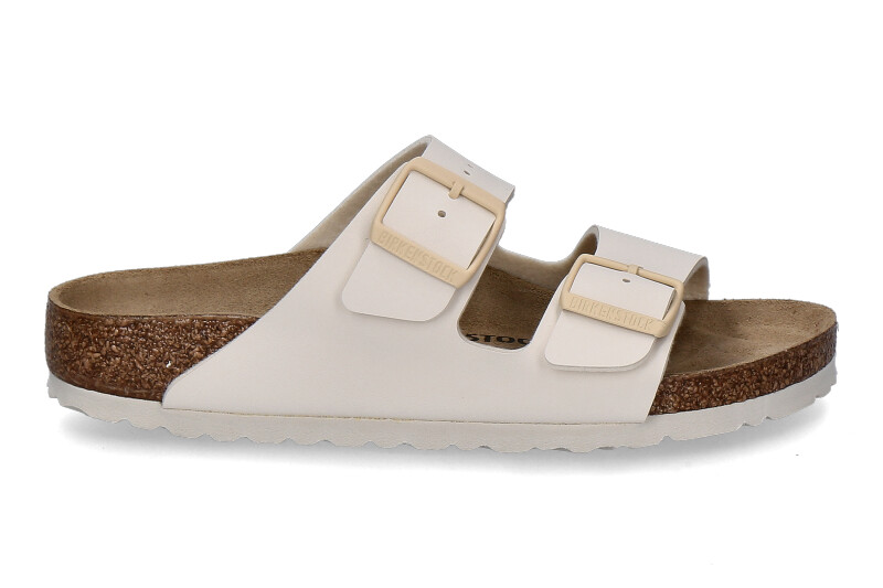 Birkenstock Pantolette ARIZONA SCHMAL BIRKO-FLOR- eggshell