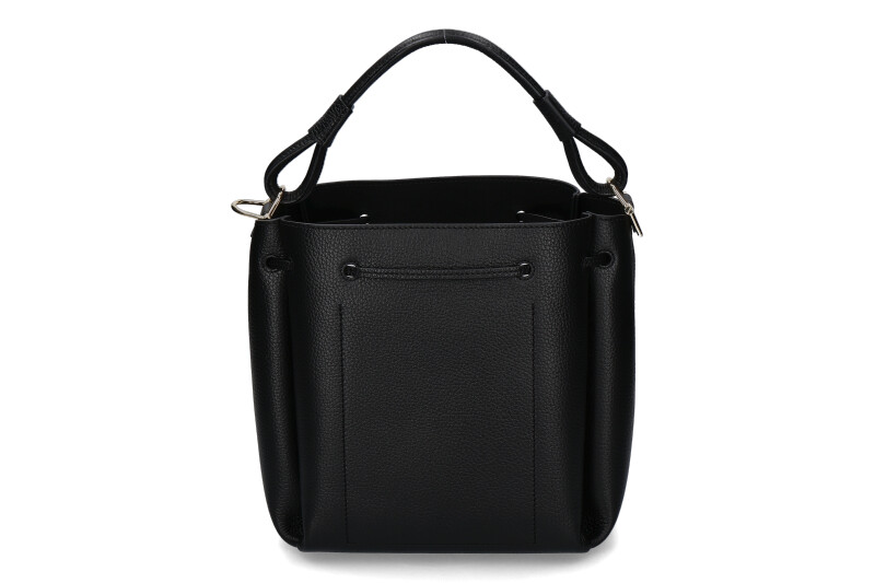 Coccinelle shoulder bag ECLYPS GRAINED LEATHER- noir/schwarz