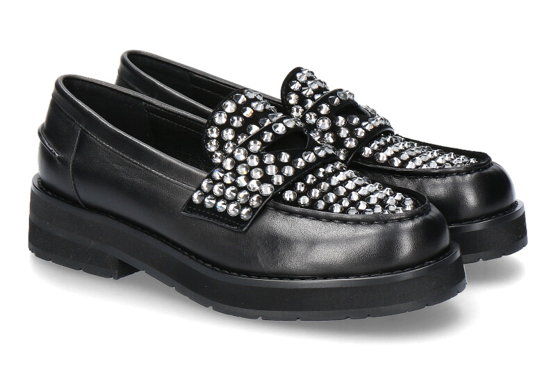 Bibi Lou loafer IRIA NAPPA negro/schwarz