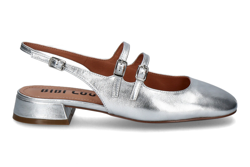 Bibi Lou sling pumps HINA- plata/silber 