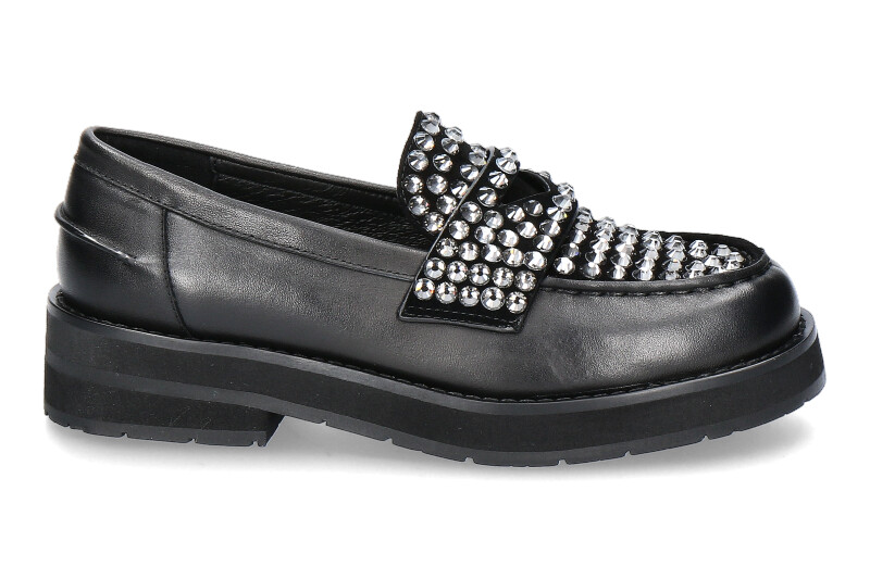 Bibi Lou loafer IRIA NAPPA negro/schwarz