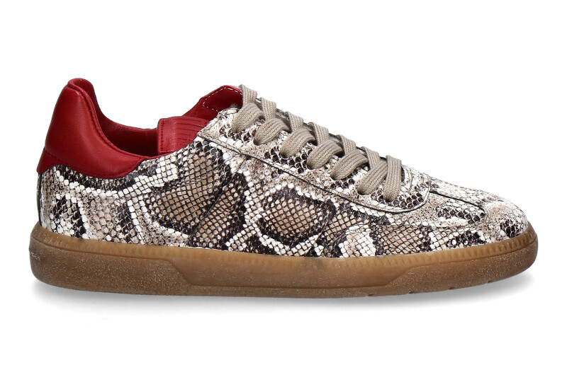 Kennel & Schmenger Sneaker POP DIAMANT BOA NAPPA- beige/rosso