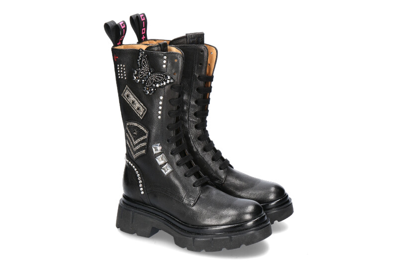 Gio+ Combat- boot CORA 02Z COMBI- schwarz