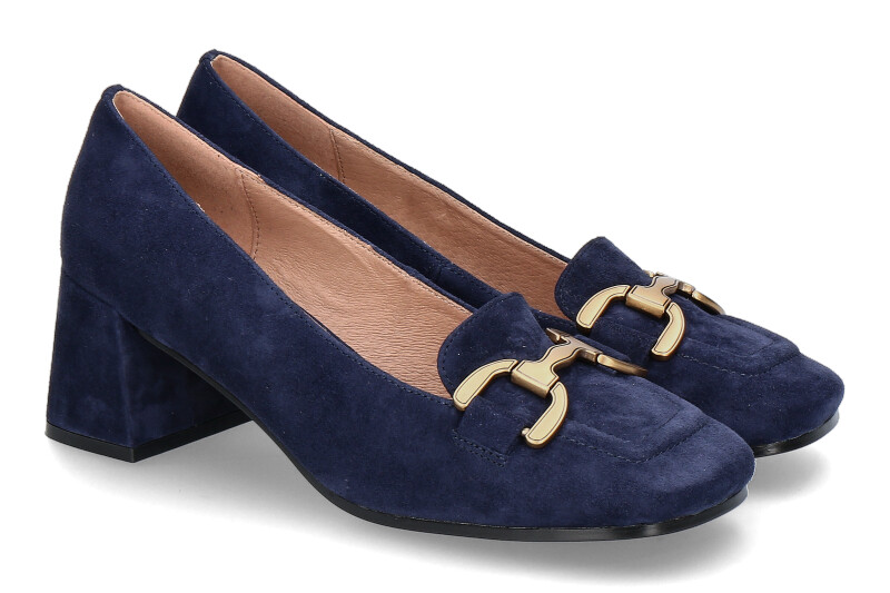 Bibi Lou Pumps RENEE VELOUR- marino/navy blue