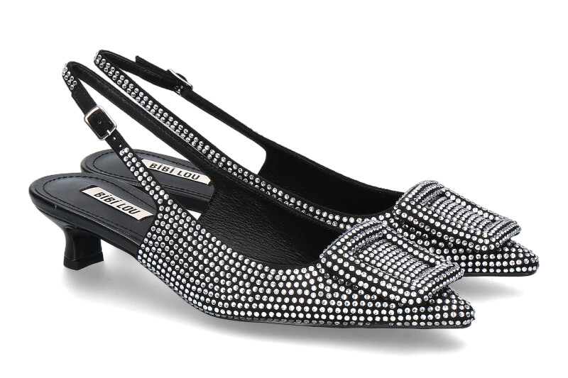 Bibi Lou sling pumps POZNAN plata/silber