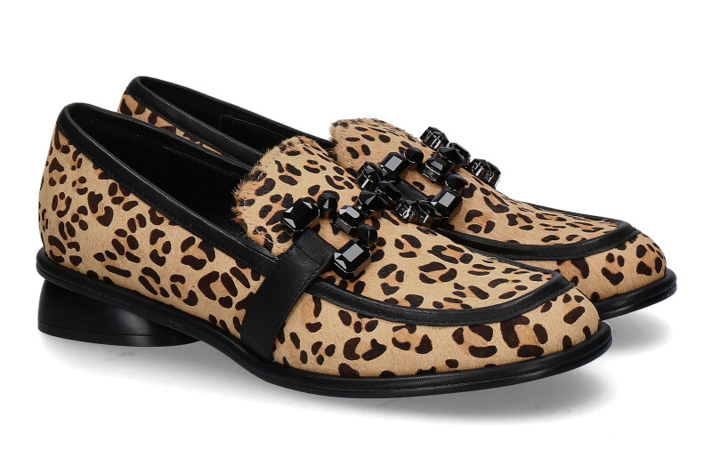 Jeannot loafer SJ503U CAVALLINO- leopardino