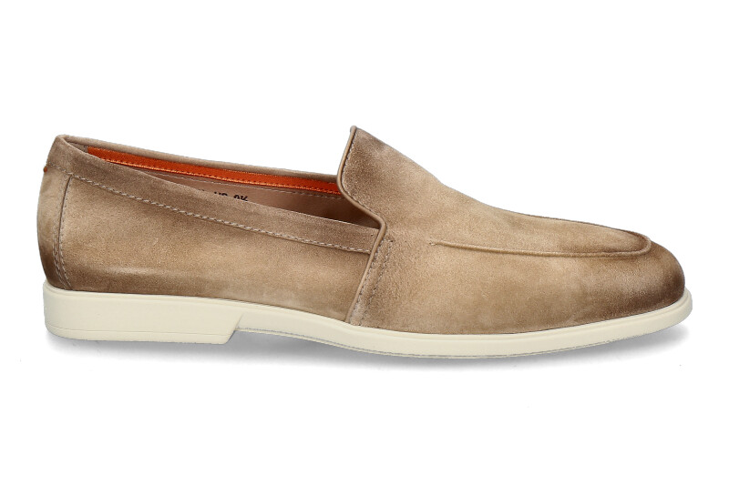 Santoni Herren- Slipper MALIBU- brown/braun