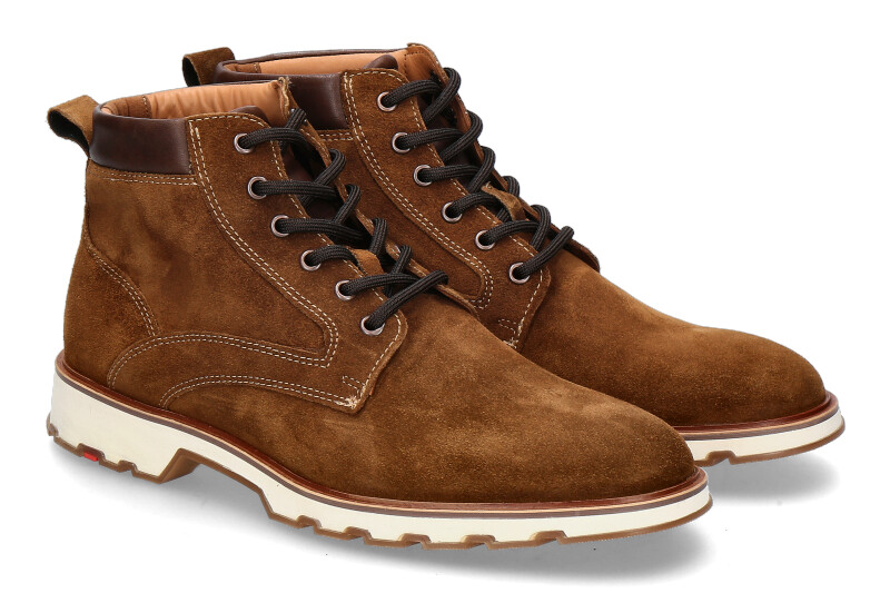 Lloyd men's lace-up boots MURPHY VANISH SUEDE LAND/EBONY