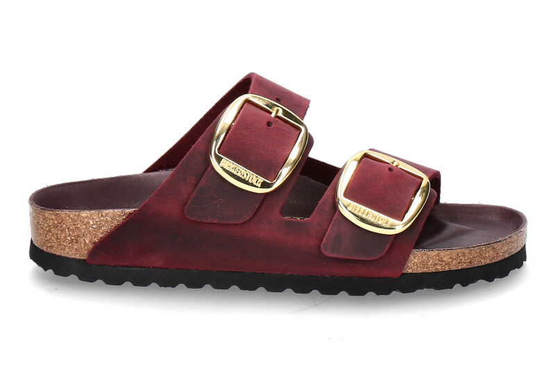 Birkenstock Pantolette ARIZONA BIG BUCKLE- zinfadel/weinrot