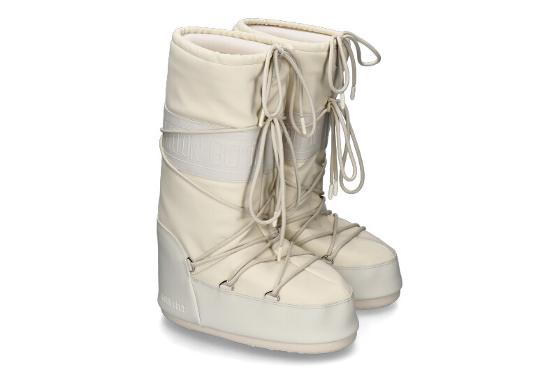 Moon Boot boots ICON RUBBER- cream