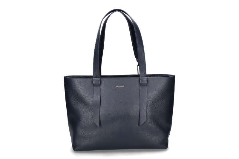 Coccinelle shopper MALORY LARGE DOUBLE GRAINED LEATHER- midnight blue/dunkelblau 