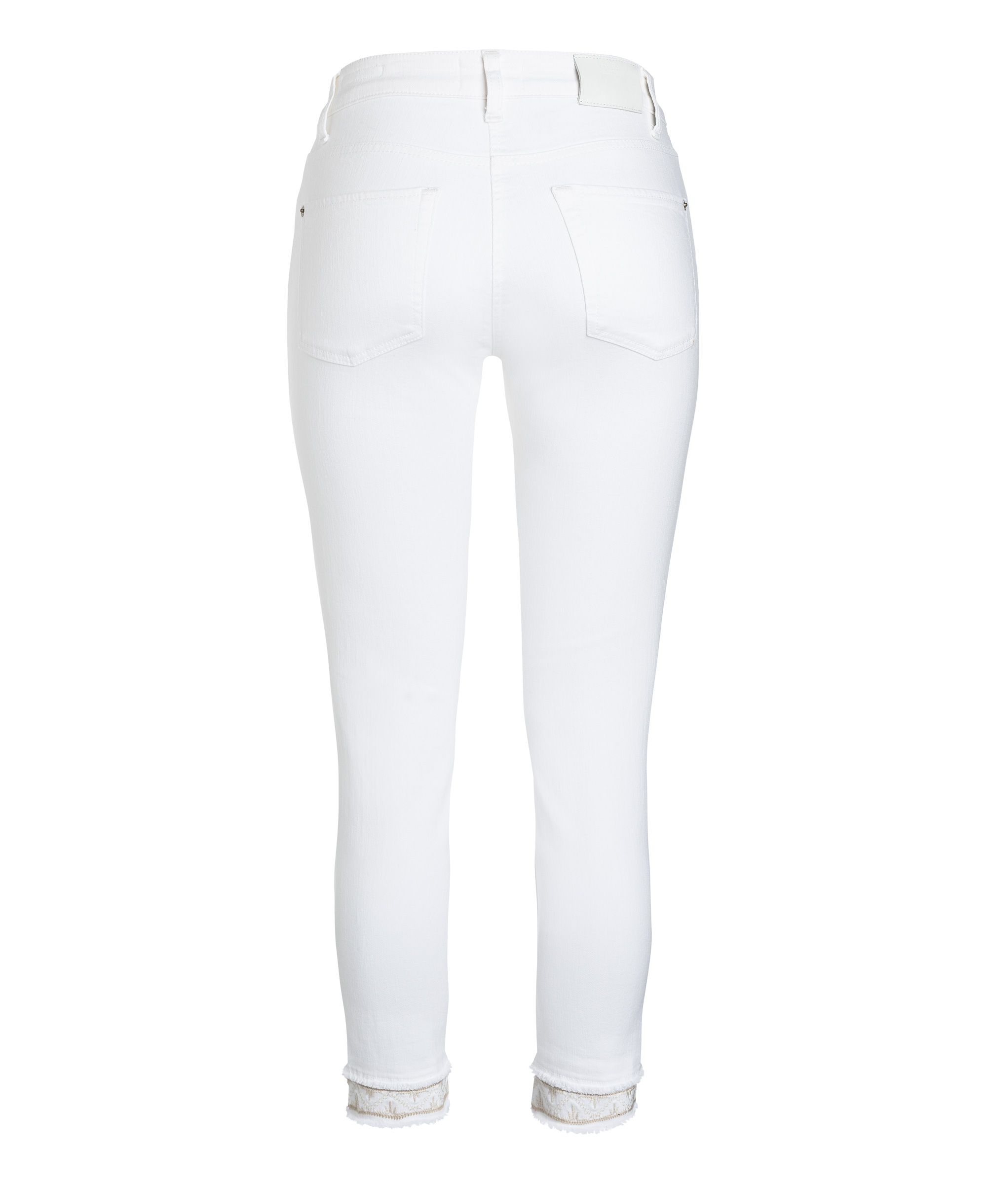 moederlijk Irrigatie gesmolten Cambio jeans Tess straight short PURE WHITE