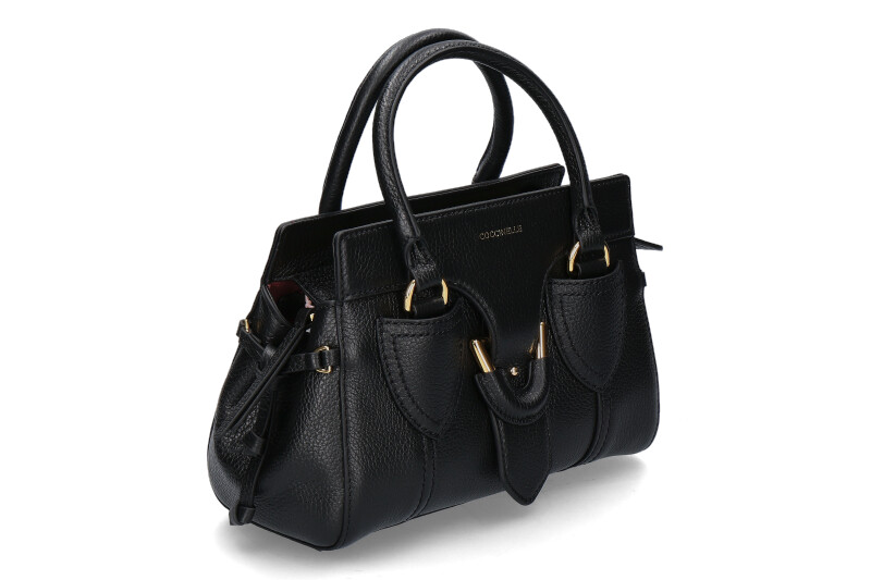 Coccinelle bag YORK GRAINED LEATHER- noir/schwarz