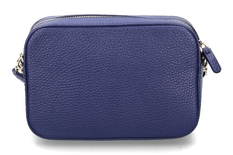 Coccinelle shoulder bag MINI TEBE GRAINED LEATHER- royal blue/blau