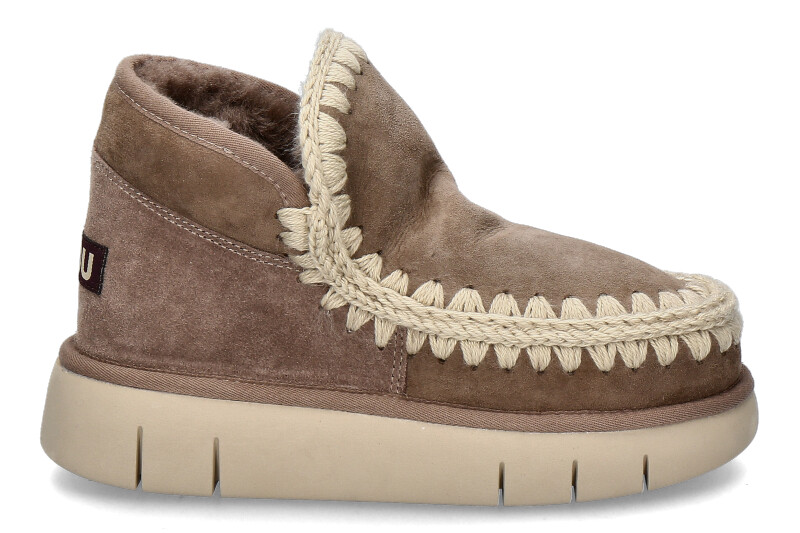 Mou Boots gefüttert ESKIMO BOUNCE SNEAKER- taupe/grau