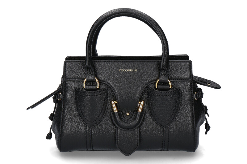 Coccinelle Tasche YORK GRAINED LEATHER- noir/schwarz