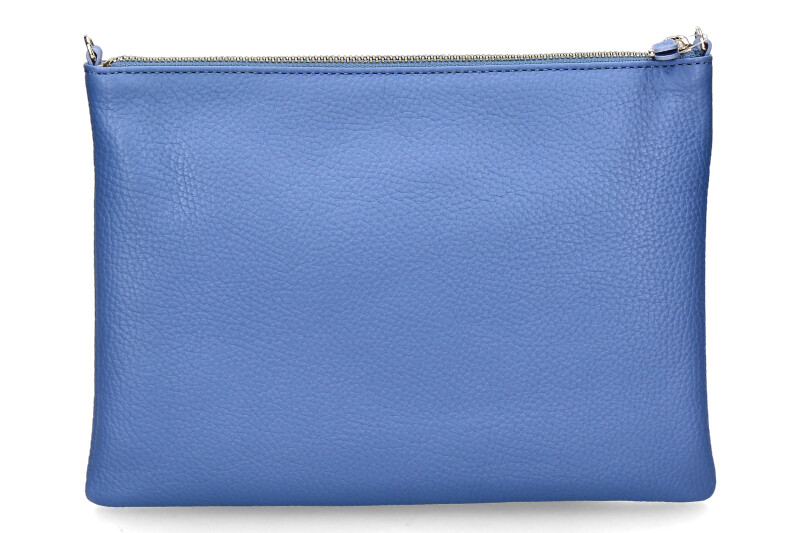 Coccinelle clutch CROSSBODY MEDIUM GRAINED LEATHER-azul/blau 