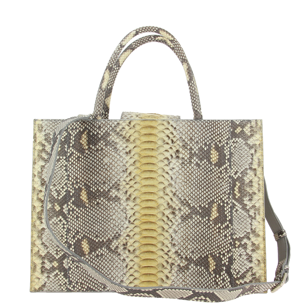 Authentic Mannelli Florence Snakeskin Handbag