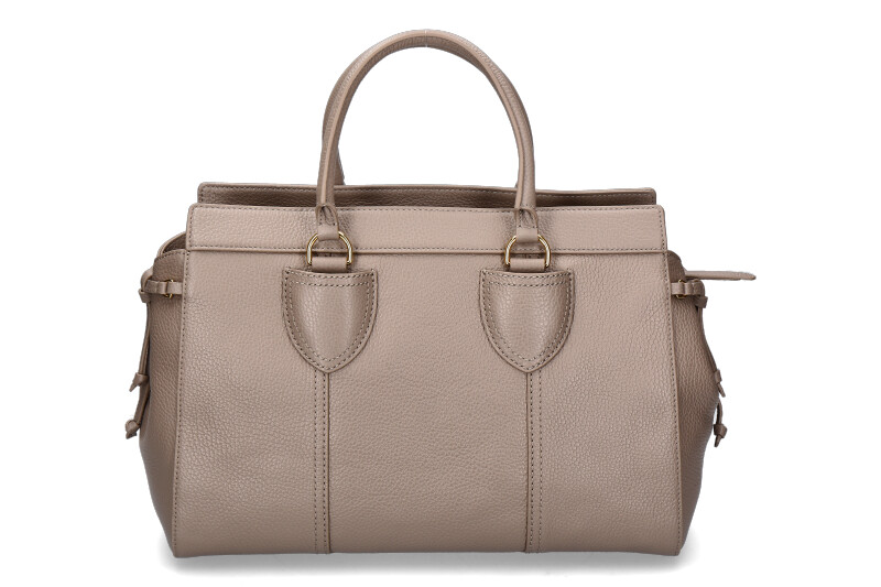 Coccinelle bag YORK LARGE GRAINED LEATHER- warm taupe