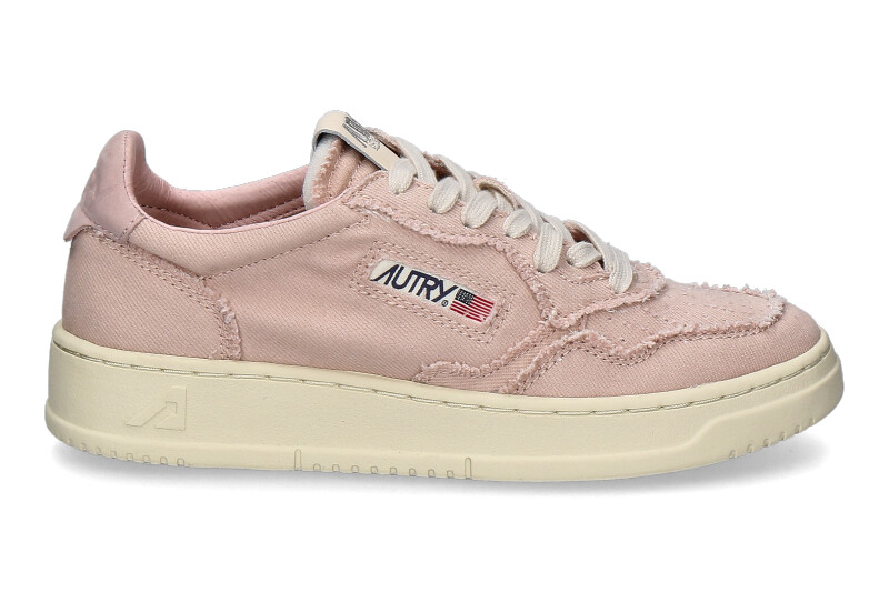 Autry women's sneaker MEDALIST DE01 DENIM- peach whip 