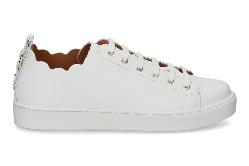 Maison Toufet Sneaker JULIE CUIR LISSE- blanc/weiss