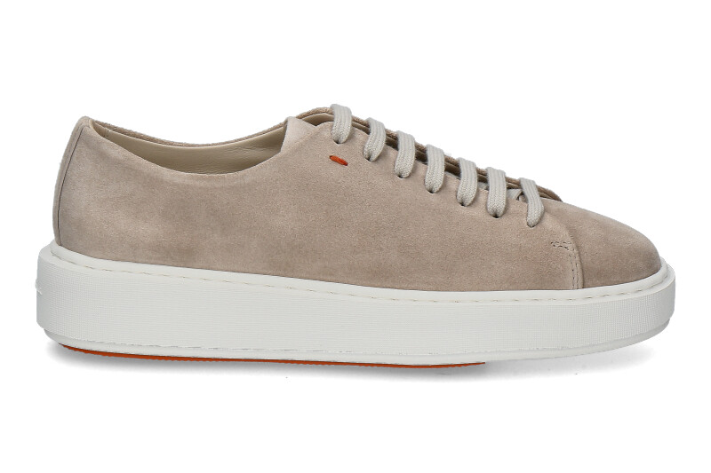 Santoni Damen- Sneaker FUZZ CAMOSCIO- beige