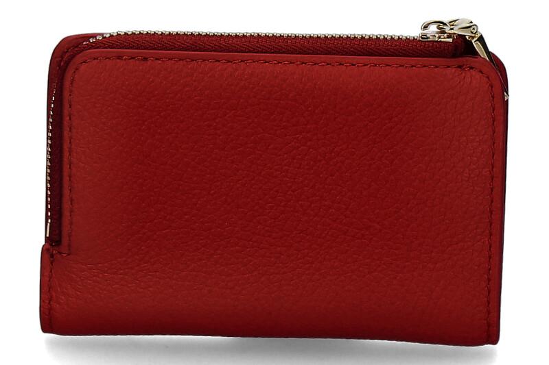 Coccinelle wallet GRAINED LEATHER METALLIC SOFT-ruby/rot 