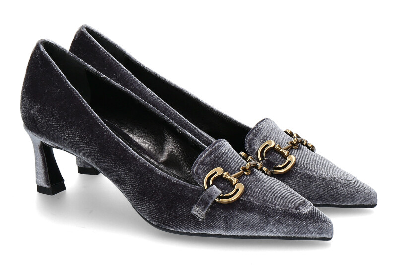 Chantal 1962 Pumps VELLUTO GRIGIO 977