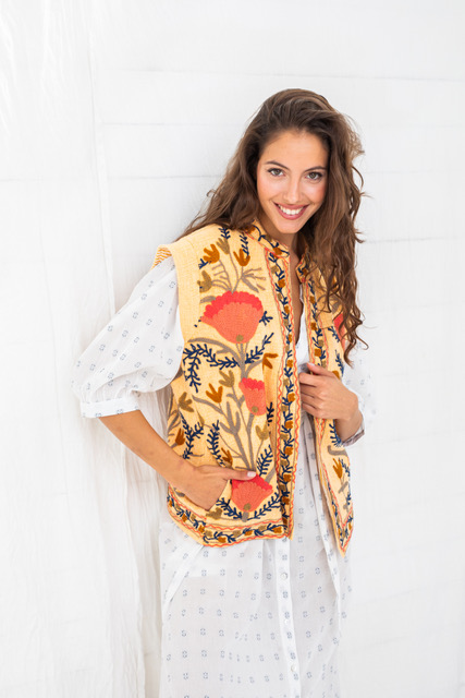 sweetdreams Ibiza vest KASMIRI- yellow/gelb 