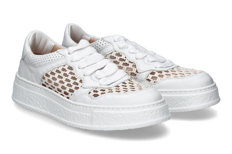 Attilio Giusti Leombruni Sneaker GIULY MESH- offwhite/weiss