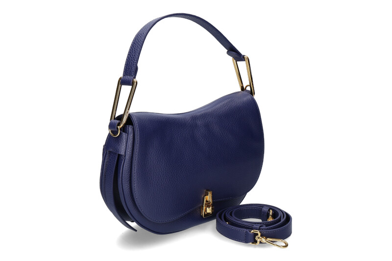 Coccinelle shoulder bag MAGIE SOFT GRAINED LEATHER- royal blue/blau