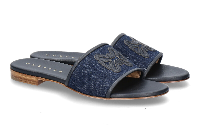 Unützer mules DENIM 63- navy