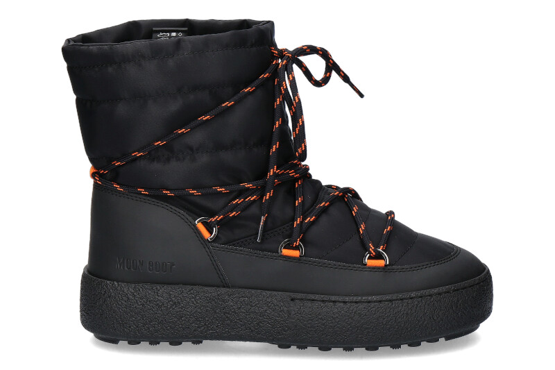 Moon Boot MOON BOOT MID NYLON WP Black - Fast delivery