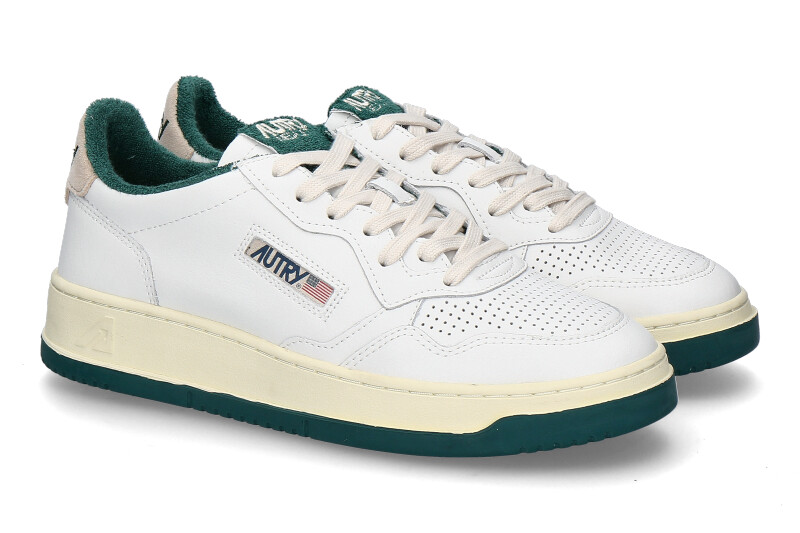 Autry Herren- Sneaker MEDALIST VS06 VIRGIN SPONGE- white/forest